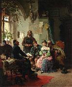 Peter Baumgartner The marriage instructions oil painting reproduction
